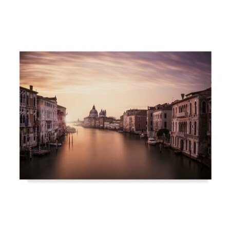 Dan Muntean 'Venice River' Canvas Art,22x32
